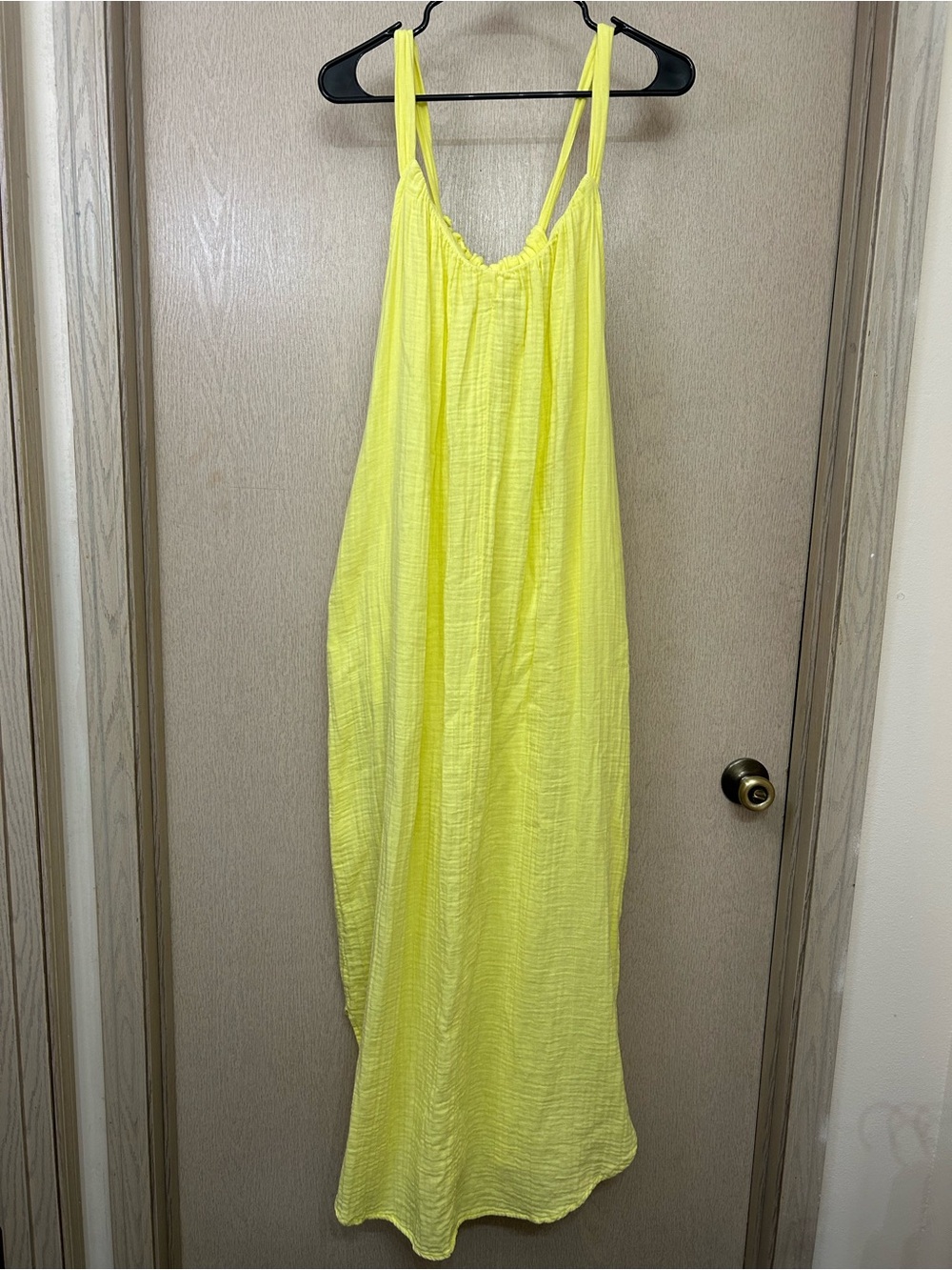 Old Navy Yellow Maxi Dress - Size XL Tall